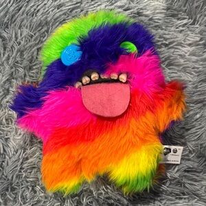 Fuggler /Purple and Pink Stuffed Animal Toy with Playful Design